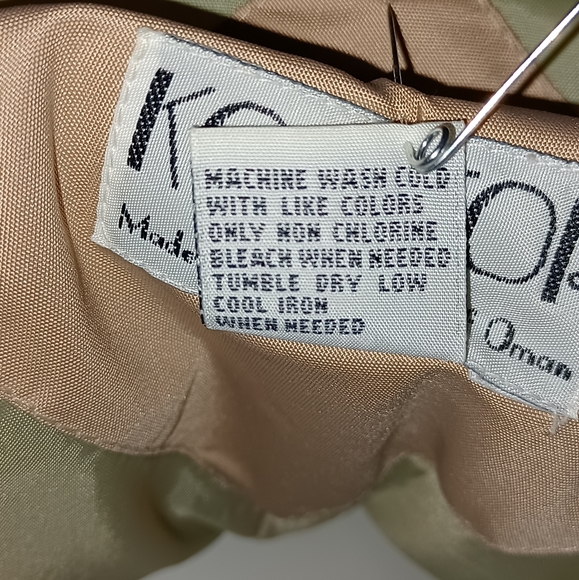 KOMITOR Hooded Jacket Beige Size 4X - Picture 10 of 11